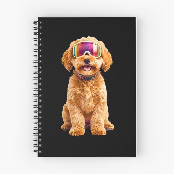 Item preview, Powder-Ready Cavapoo – Cute Ski Dog Art for Dog Lovers & Avid Skiers designed and sold by Fredster1966.