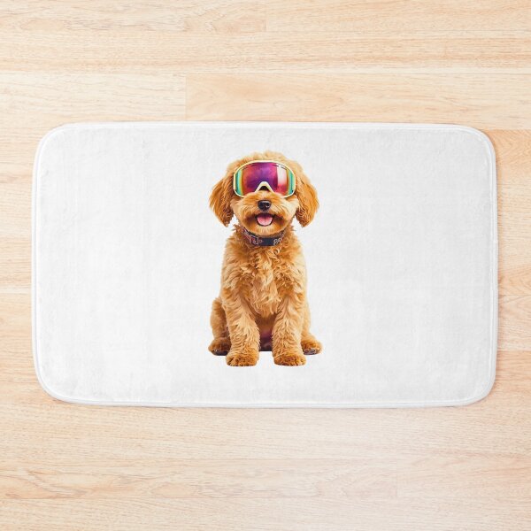 Item preview, Powder-Ready Cavapoo – Cute Ski Dog Art for Dog Lovers & Avid Skiers designed and sold by Fredster1966.