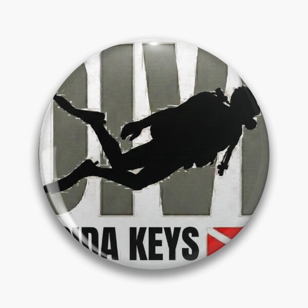 Item preview, Dive Florida Keys design| Scuba Diver Silhouette, USA Flag Dive Flag designed and sold by Peycer.