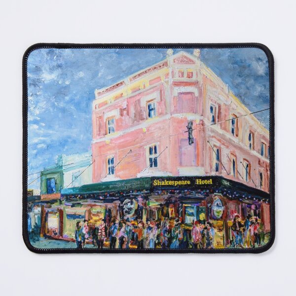 Item preview, Pre-match at the Shakespeare Hotel Sydney Oil Painting designed and sold by martydav.