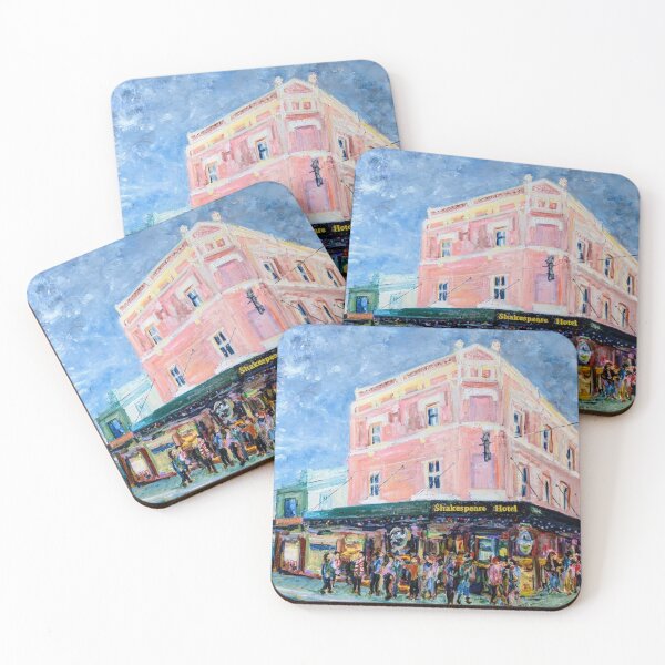 Item preview, Pre-match at the Shakespeare Hotel Sydney Oil Painting designed and sold by martydav.