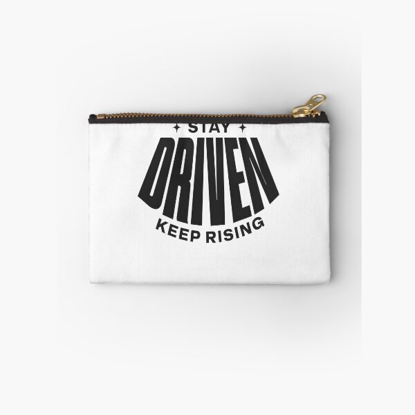 Item preview, Stay Driven Keep Rising – Ambition & Success Mindset Quote designed and sold by Axivra.