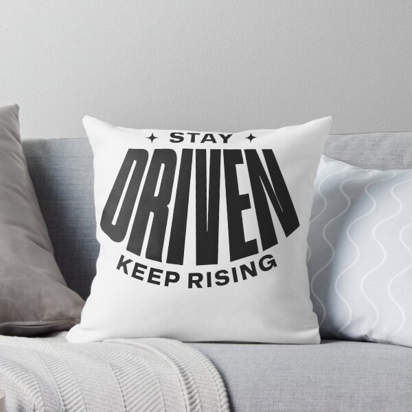 Item preview, Stay Driven Keep Rising – Ambition & Success Mindset Quote designed and sold by Axivra.