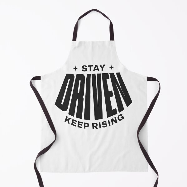 Item preview, Stay Driven Keep Rising – Ambition & Success Mindset Quote designed and sold by Axivra.