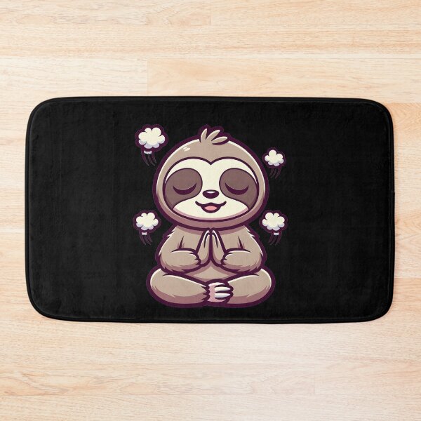 Item preview, Zen Sloth Meditating Vibes designed and sold by Clauxel.
