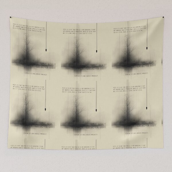 Item preview, 'Waiting for Godot' by Samuel Beckett designed and sold by Filologica.