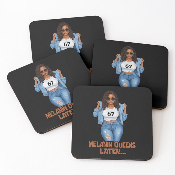 Item preview, Black Girl 67 Melanin Queens Later Black History Month designed and sold by AnitaBice.