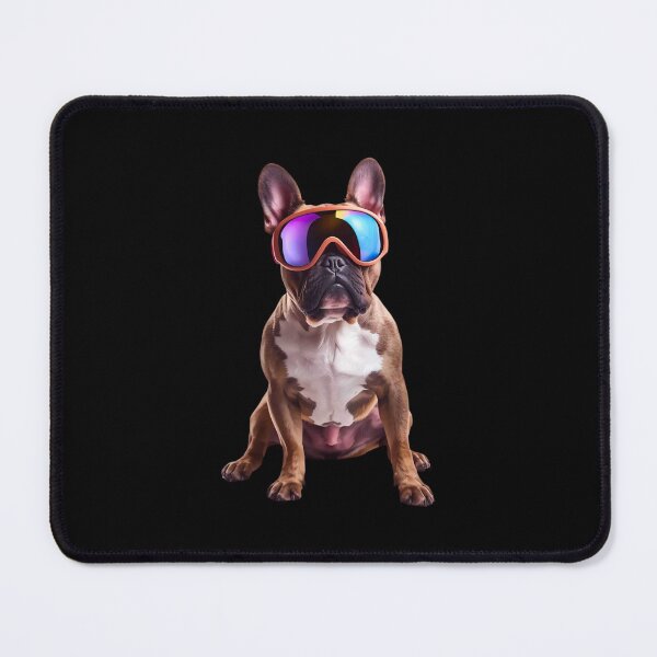 Item preview, Powder-Ready French Bulldog – Cute Ski Dog Art for Frenchie Lovers & Avid Skiers designed and sold by Fredster1966.