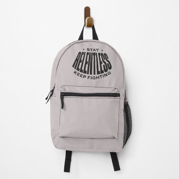 Item preview, Stay Relentless Keep Fighting – Mental Strength & Resilience Quote designed and sold by Axivra.