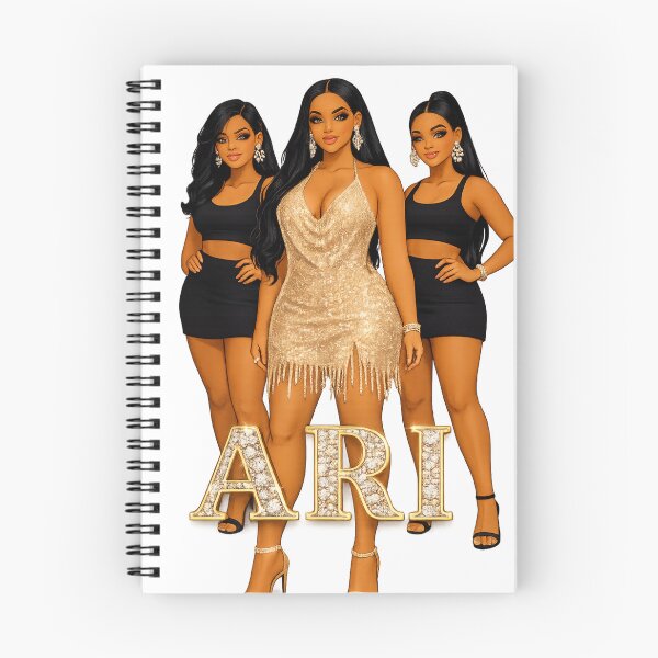 Item preview, ARI – Luxury Boss Woman Artwork | Gold Glam Statement Design designed and sold by Urban Chief Collective.