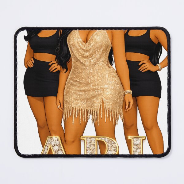 Item preview, ARI – Luxury Boss Woman Artwork | Gold Glam Statement Design designed and sold by Urban Chief Collective.