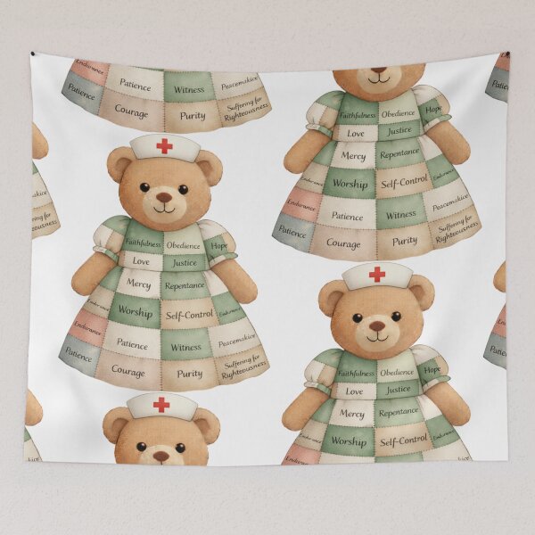 Item preview, My Calling Wears My Faith, Christian Nurse designed and sold by FaithFancies.