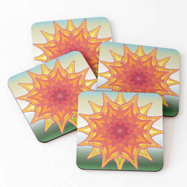 Item preview,  Inner Light Sun Mandala designed and sold by OIL Pattern Design .