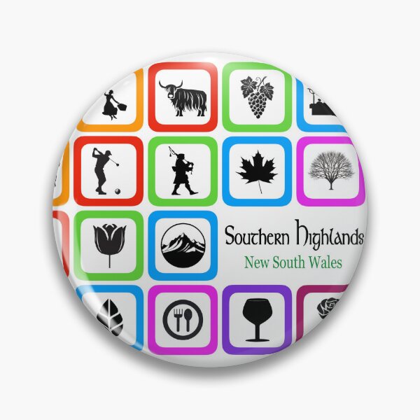 Item preview, Southern Highlands Stamps designed and sold by Highlands Art by Design.