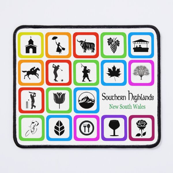 Item preview, Southern Highlands Stamps designed and sold by Highlands Art by Design.