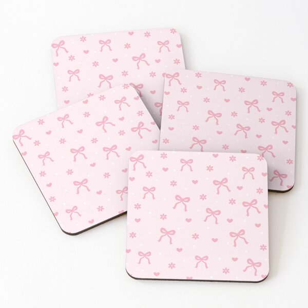 Item preview, Bows with Hearts and Flowers Pattern designed and sold by Akikoart7.
