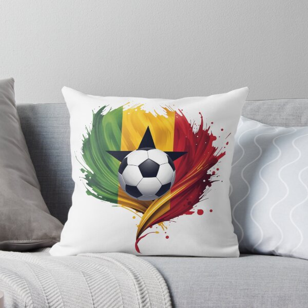 Item preview, Ghana Flag Soccer Design | FIFA World Cup 2026 Fan | Black Stars designed and sold by YASboutik.