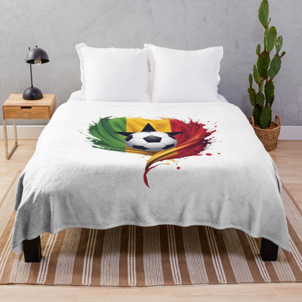 Item preview, Ghana Flag Soccer Design | FIFA World Cup 2026 Fan | Black Stars designed and sold by YASboutik.
