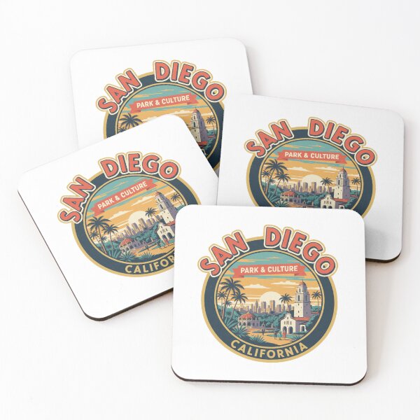 Item preview, San Diego Balboa Park Vintage Travel Poster designed and sold by Pixel & Beyond.