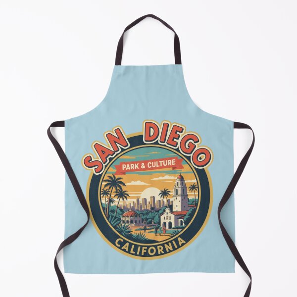Item preview, San Diego Balboa Park Vintage Travel Poster designed and sold by Pixel & Beyond.