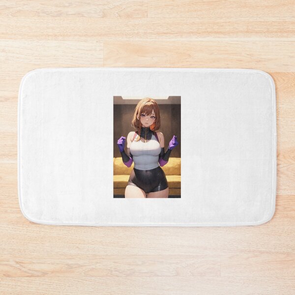 Item preview, Morishita Radori Athletic Anime Art – Brown Haired Fitness Girl in Sportswear designed and sold by iloveanimechibi.
