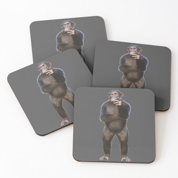 Item preview, Chimpanzee — Silent Observer designed and sold by Massimo Righi.