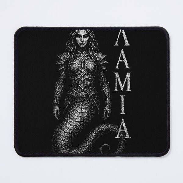 Item preview, Lamia Greek Mythical Creature – Dark Serpent Woman Illustration designed and sold by Mortisigil.