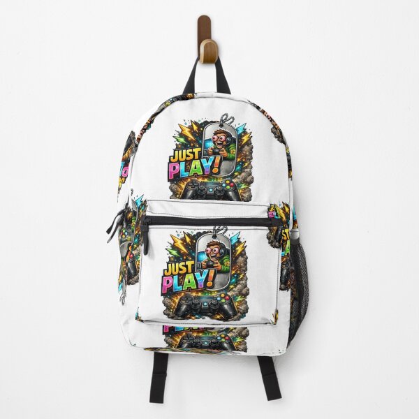 Item preview, Just Play! – No Pauses, No Excuses Gamers only! designed and sold by Fuskiss.