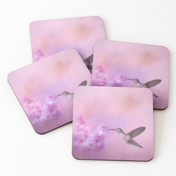 Item preview, Hummingbird Feeding on Lilac designed and sold by Elisabeth Lucas.