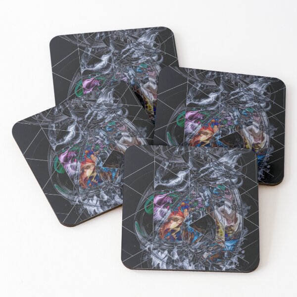 Item preview, Inner Core Geometry – Dark Abstract Form designed and sold by NizuCaCi.