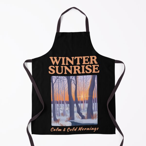 Item preview, Calm and Cold Winter Sunrise and Silent Trees designed and sold by Artistic Touch.