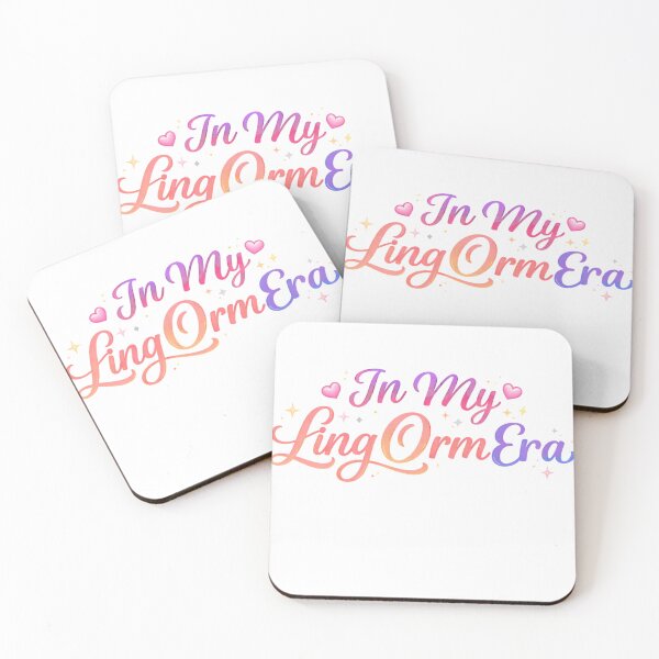 Item preview, In My LingOrm Era Colorful Script Fan Art designed and sold by Item Geeks.