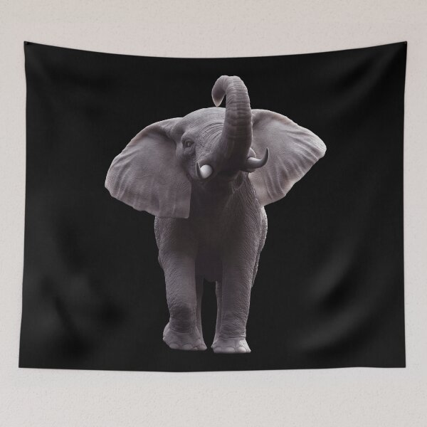 Item preview, Elephant — Silent Strength designed and sold by Massimo Righi.