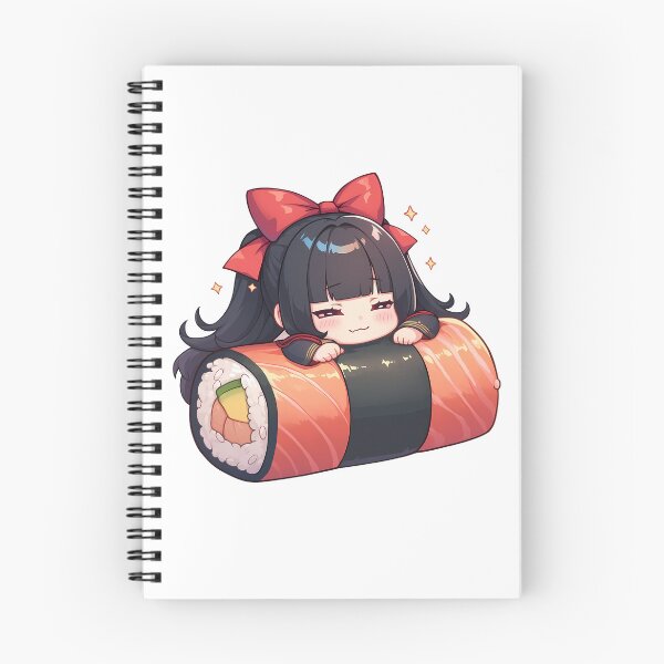 Item preview, Formidable Azur Lane Chibi Sushi Kawaii Anime Girl Elegant Roll designed and sold by CarlosBender.