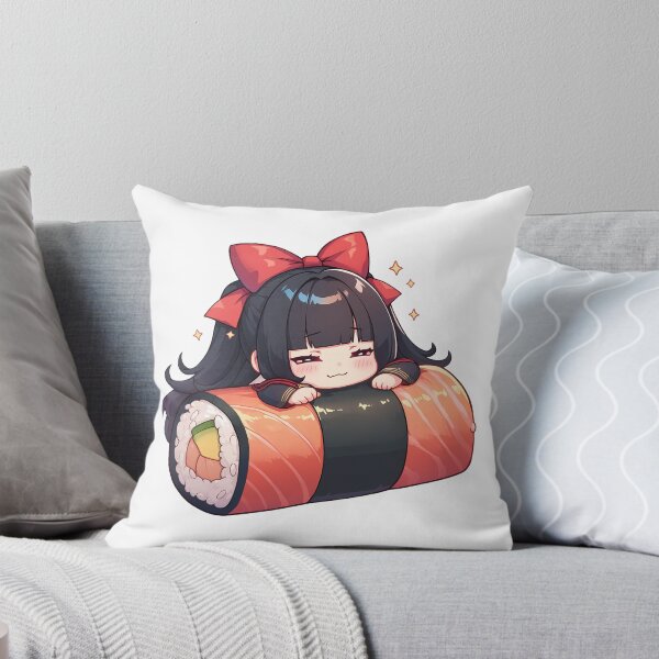 Item preview, Formidable Azur Lane Chibi Sushi Kawaii Anime Girl Elegant Roll designed and sold by CarlosBender.