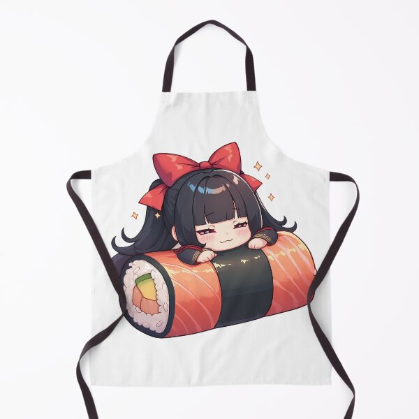 Item preview, Formidable Azur Lane Chibi Sushi Kawaii Anime Girl Elegant Roll designed and sold by CarlosBender.