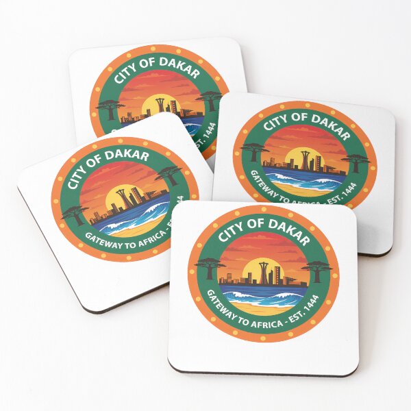 Item preview, Dakar City Gateway Africa Est 1444 Emblem designed and sold by k3rstman1.