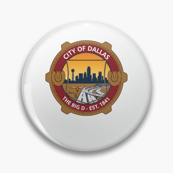 Item preview, Dallas Texas City Landmark Emblem Heritage designed and sold by k3rstman1.