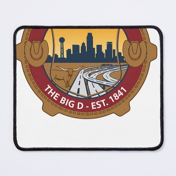 Item preview, Dallas Texas City Landmark Emblem Heritage designed and sold by k3rstman1.