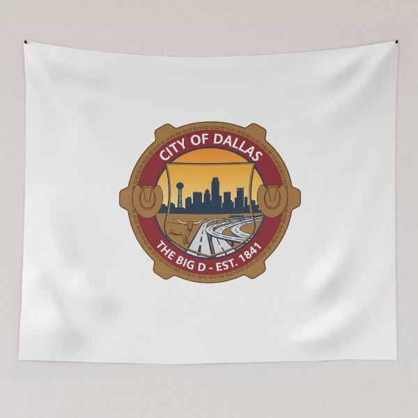 Item preview, Dallas Texas City Landmark Emblem Heritage designed and sold by k3rstman1.