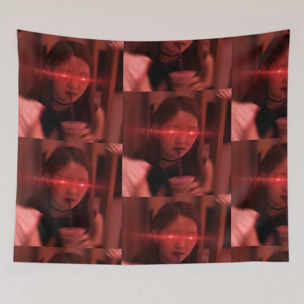 Item preview, Minnie (G)I-DLE Laser Eyes Meme - Powerful Energy designed and sold by CochaTwT.