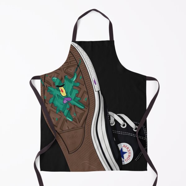 Item preview, funny Splattered Plankton_sneakers designed and sold by fikriyansa.
