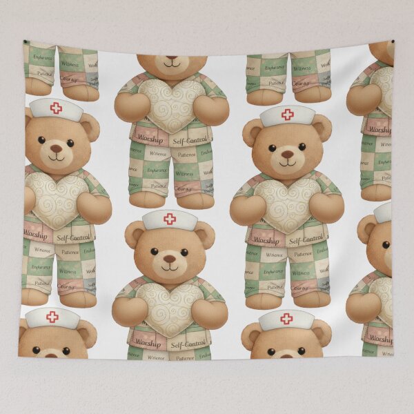 Item preview, Faith at Work What We Wear, Coworking Nurses, We love you designed and sold by FaithFancies.