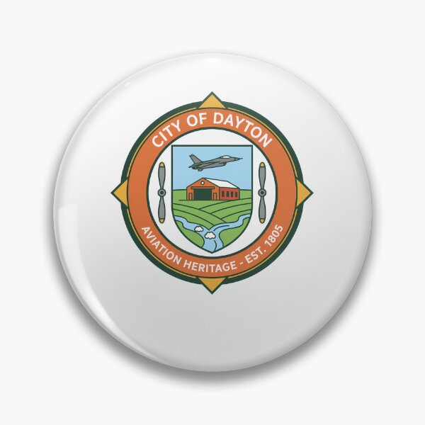 Item preview, Dayton City Aviation Heritage Emblem Ohio designed and sold by k3rstman1.