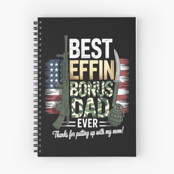 Item preview, Best Effin’ Bonus Dad Ever  Camouflage Dad designed and sold by Rackaam.