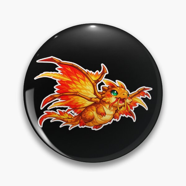 Item preview, Chubby Dragonhawk – Cute Cartoon Dragon Hawk Fantasy Creature designed and sold by DogLord.