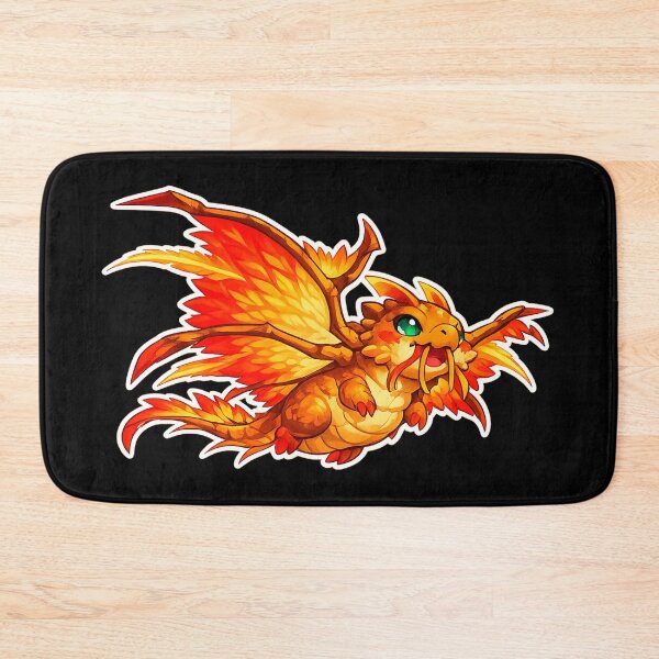 Item preview, Chubby Dragonhawk – Cute Cartoon Dragon Hawk Fantasy Creature designed and sold by DogLord.