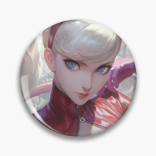 Item preview, Ann Takamaki Persona 5 Game Anime Girl Waifu Red Cat Suit Dynamic City designed and sold by CarlosBender.