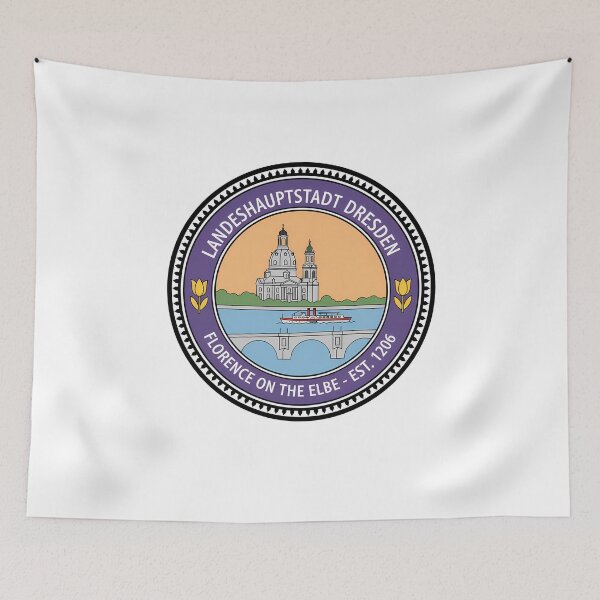 Item preview, Dresden City Emblem Florence on Elbe designed and sold by k3rstman1.