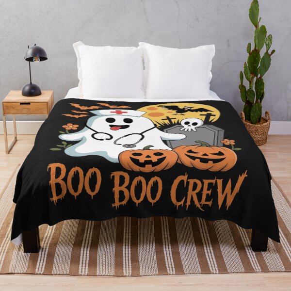 Item preview, Boo Boo Crew Halloween Nurse Ghost designed and sold by Rackaam.